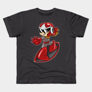 Shield Surfing Protoman Kids T-Shirt